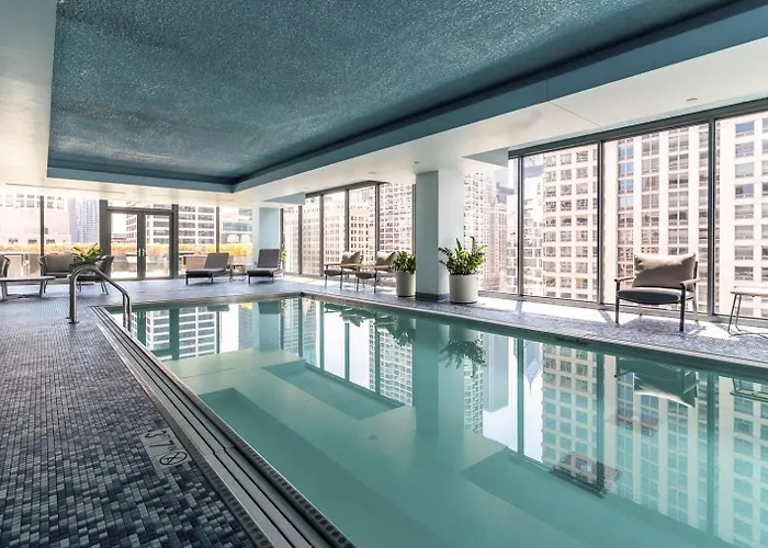 Apartment Blueground River North Pool Gym Nr Mile Chi-1144 *